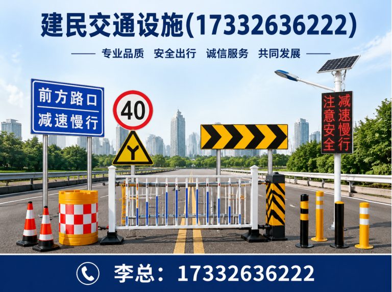 河北标志杆展示图